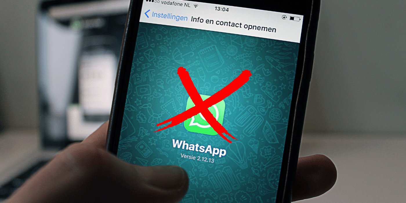 Banido do WhatsApp